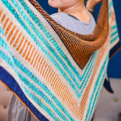 Pearls & Stripes - knitting pattern