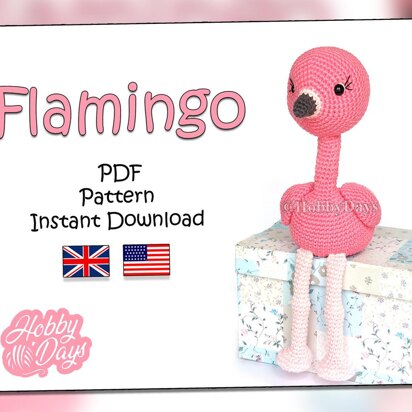 Amigurumi Flamingo