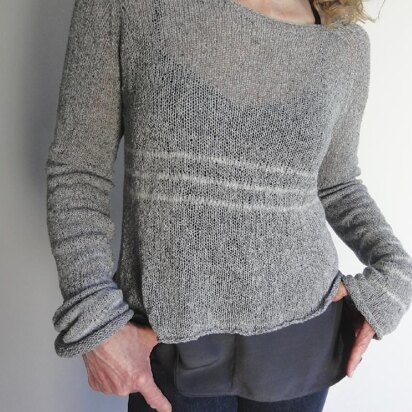 Cloud Stripe Sweater