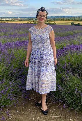 The Lavender Field Dress