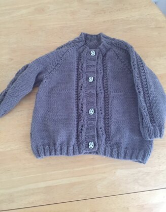 Diana Cardigan in Willow and Lark Nest - Downloadable PDF