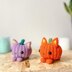 Pumpkin cat crochet pattern, PDF, amigurumi halloween pattern