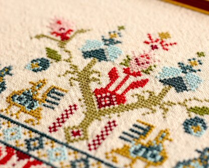 Avlea Folk Embroidery Pella Pouli - Downloadable PDF