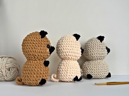 Pug Crochet No Sew