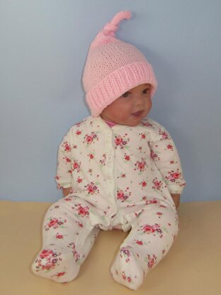 Baby Topknot Pixie Hat