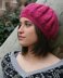 Raspberry Trellis Beret