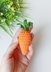 Little carrot, amigurumi food pattern