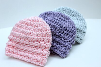 Little Textures Newborn Beanie