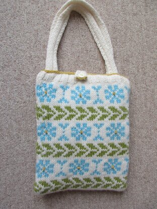 Flower Fairisle Bag