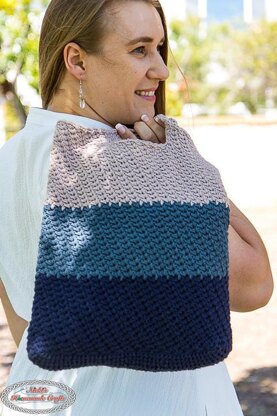 T-Shirt Yarn Bag pattern by Nicole Riley