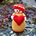 Valentine's Heart Doll Knitting Pattern - Toy Knitting Pattern