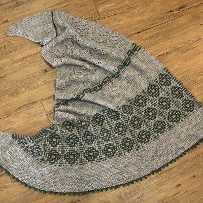 ZigZag Garter & Lace - knitting pattern