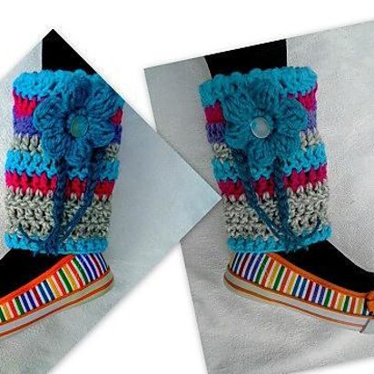 872 - Many Colors Legwarmers