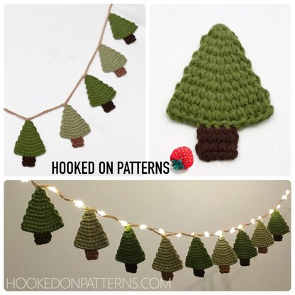 Mini Christmas Tree Garland