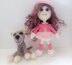 Rosie Doll And Puppy Amigurumi