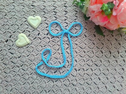 Crochet Delicate Hair Ribbon Pattern