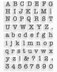 Stampendous Perfectly Clear Stamps - Small Typewriter Alphabet