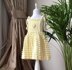 Sweetheart Tie Strap Dress N 654