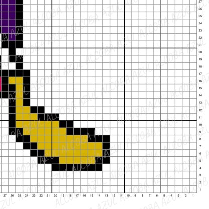 Home Decor Darkwing Duck Blanket C2C Crochet Pattern Funny Crib Cute Hero