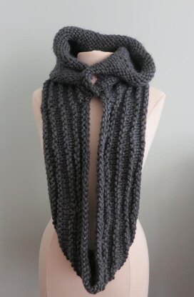 Hoodie Cowl Super Bulky Yarn