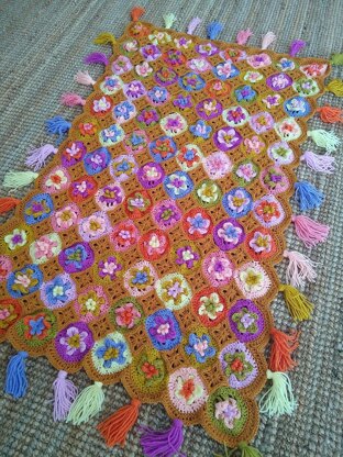 Forest Flower Blanket