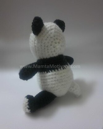 Crochet Papa Panda A Cute Amigurumi Teddy Bear