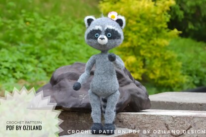 Candy the raccoon toy