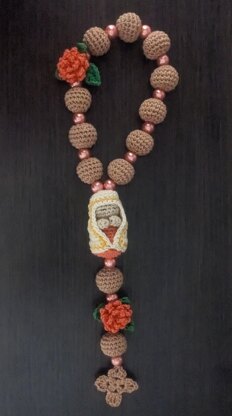 Virgin Mary Rosary Beads
