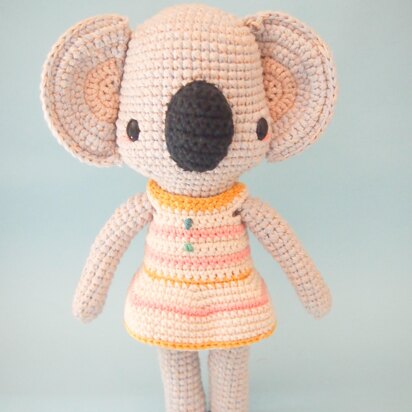 MIA THE KOALA CROCHET - AMIGURUMI PATTERN