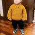 Waffle baby sweater