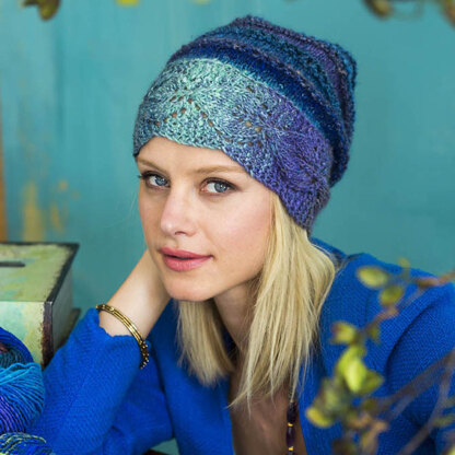 Noro 1424 Leaf Band Hat PDF