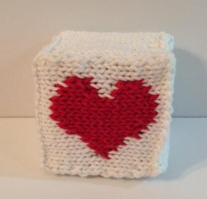 Cube Toy with Heart