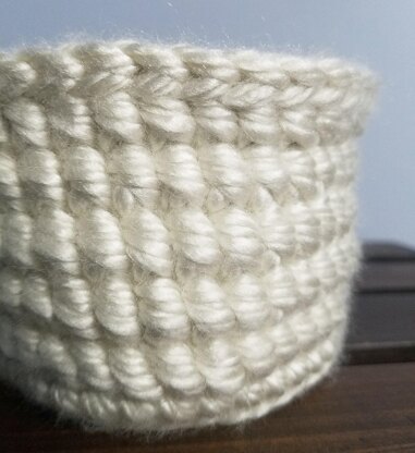 Simple Bolster Basket