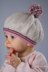 Molly May Beret and Shoes - Bc26 Baby Cakes by Little Cupcakes