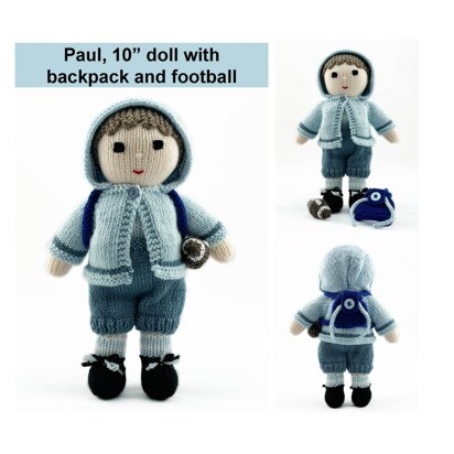 Paul doll knitting pattern 19111