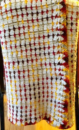 Crochet Fireside Throw Blanket