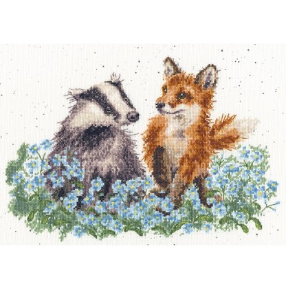 Bothy Threads The Woodland Glade Cross Stitch Kit - 34 x 24cm