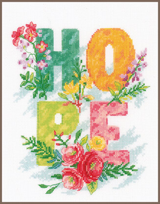 Vervaco Counted Cross Stitch Kit Hope 