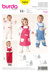 Burda Overalls and Pinafore Dress Sewing Pattern