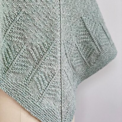 Seton Portage Shawl - knitting pattern