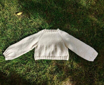 Simple cropped sweater