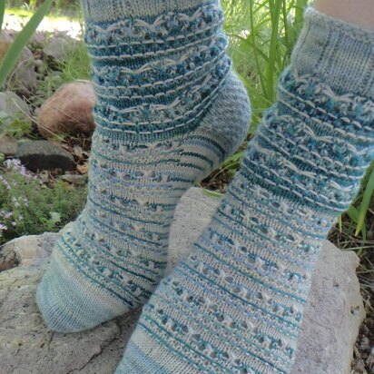 Royal Gorge Socks - knitting pattern