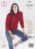 Ladies Sweaters Knitted in King Cole Ultra-Soft Chunky - 5689 - Downloadable PDF