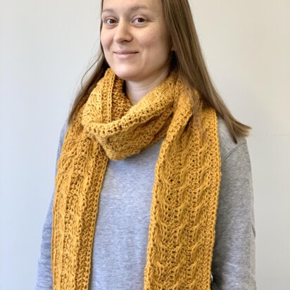 Winding Cables Scarf