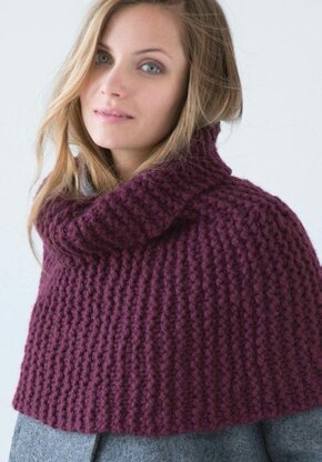 Gambit Capelet in Berroco Noble - 379-2 PDF