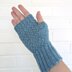 Finely Knit ZigZag Mitts