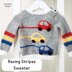 Racing Stripes Car Sweater