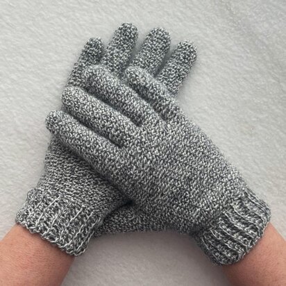 No-Gauge Custom-Fit Crochet Gloves