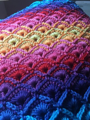 Over the Rainbow Afghan