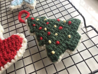 Christmas Sugar Cookie Tree Ornament